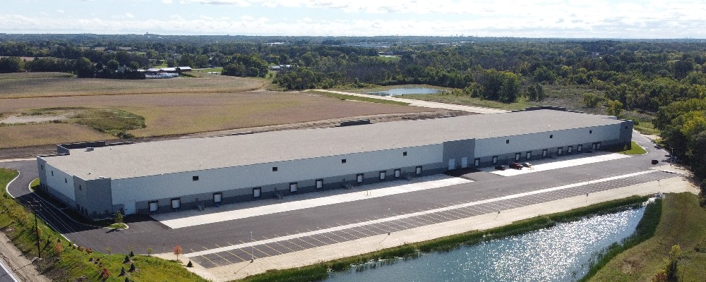 Aerial photo of the Germantown, Wisconsin facility